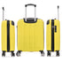 Raykong Maleta Cabina ABS 55x40x20cm (44L) Maxima aprovechamiento de espacio - 20 Pulgadas - Amarillo